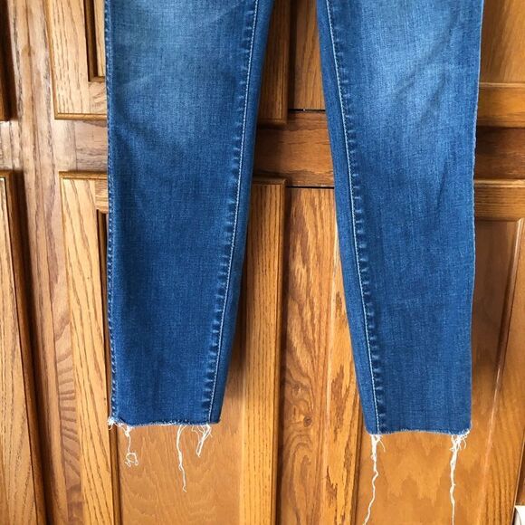 Madewell 10” High Rise Button Fly Skinny Crop Jeans - 26 - Picture 5 of 12